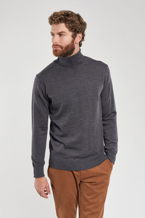 Pull col roulé Ferel - laine mérinos - Le Comptoir Maritime - 1
