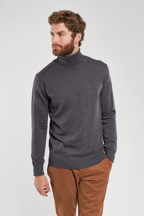 Pull col roulé Ferel - laine mérinos - Le Comptoir Maritime - 4
