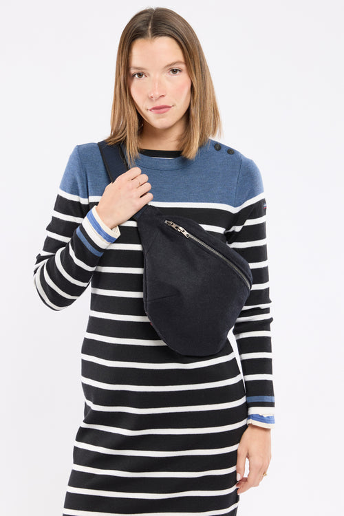 Sac banane - drap de laine - Le Comptoir Maritime - 3
