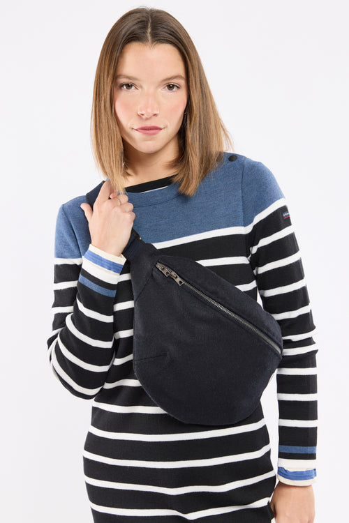 Sac banane - drap de laine - Le Comptoir Maritime - 4