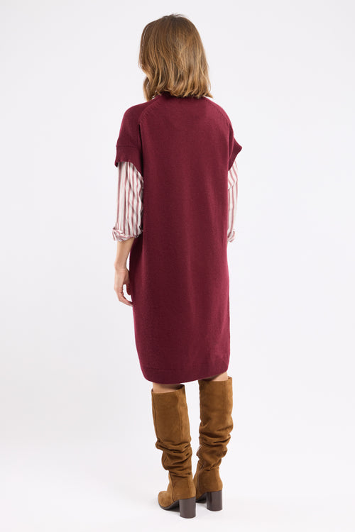 Robe pull unie - laine - Le Comptoir Maritime - 6