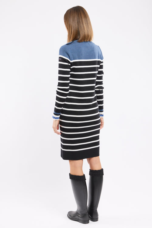 Robe pull rayée - laine mérinos - Le Comptoir Maritime - 4