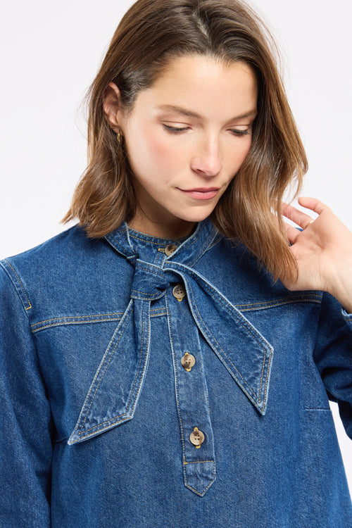 Robe en jean Héritage - coton - Le Comptoir Maritime - 3