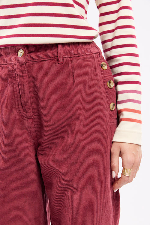 Pantalon à pont velours - coton - Le Comptoir Maritime - 2
