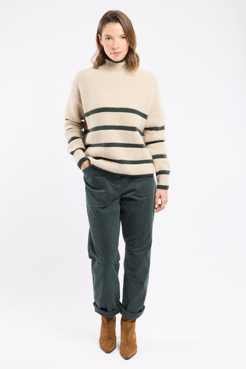 Jean taille élastique - coton - Le Comptoir Maritime - 2
