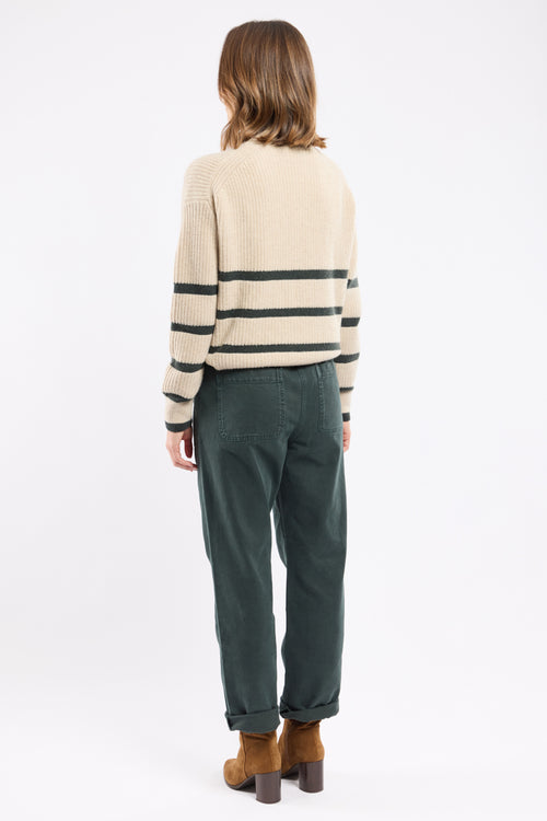 Jean taille élastique - coton - Le Comptoir Maritime - 3