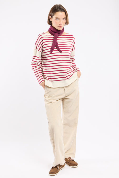 Marinière oversize Héritage - coton rustique - Le Comptoir Maritime - 3