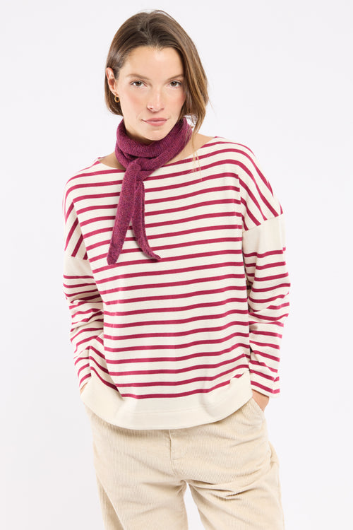 Marinière oversize Héritage - coton rustique - Le Comptoir Maritime - 1