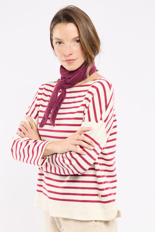 Marinière oversize Héritage - coton rustique - Le Comptoir Maritime - 6