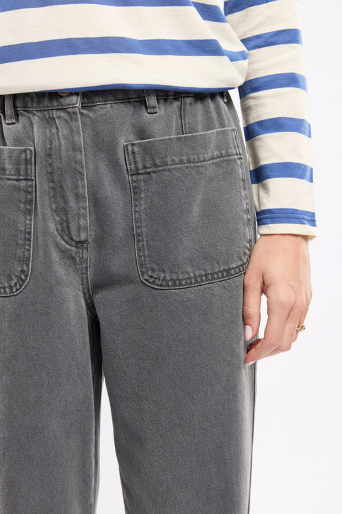 Jean taille élastique - coton - Le Comptoir Maritime - 3