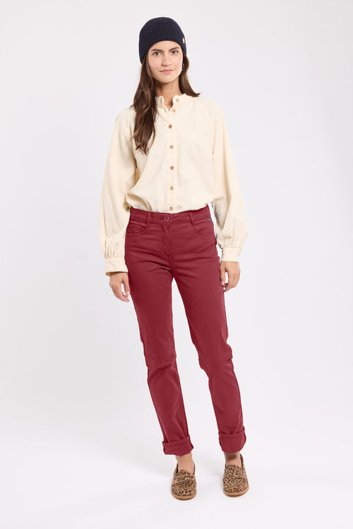 Pantalon droit TAYLOR - coton - Le Comptoir Maritime - 1
