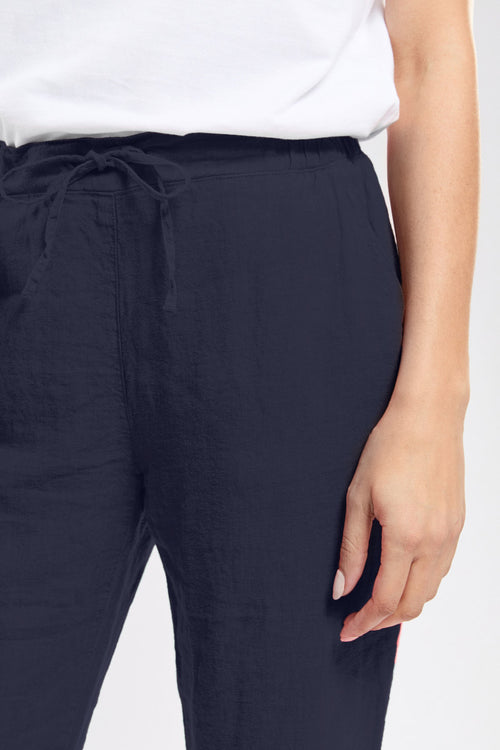 Pantalon taille élastique  - lin - Le Comptoir Maritime - 3