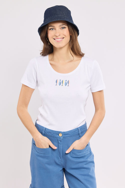 T-shirt sérigraphié - coton léger - Le Comptoir Maritime - 1