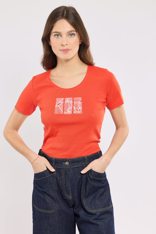 T-shirt sérigraphié - coton léger - Le Comptoir Maritime - 1