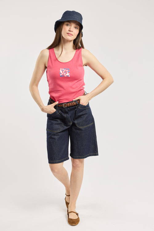 Débardeur poissons - coton léger - Le Comptoir Maritime - 3