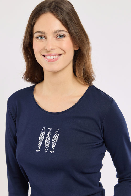 T-shirt manches 3/4 - coton léger - Le Comptoir Maritime - 2