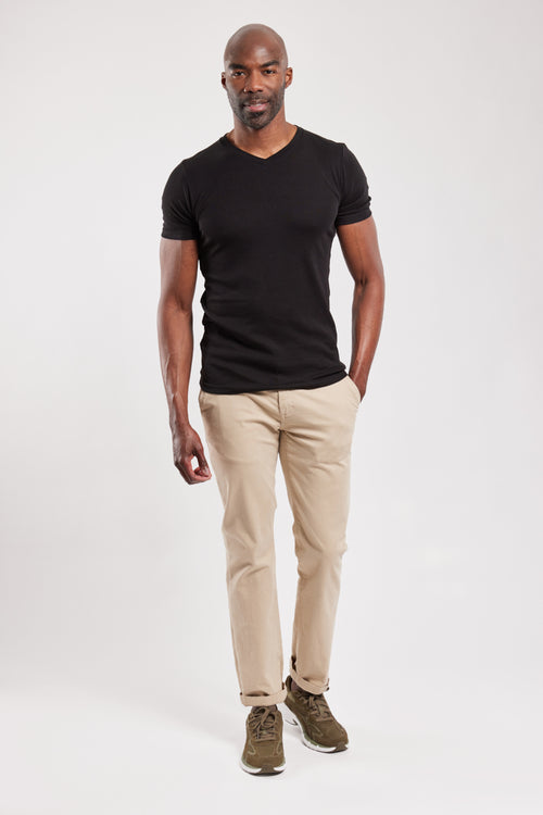 T-shirt uni - Lyocell et coton - Le Comptoir Maritime - 4