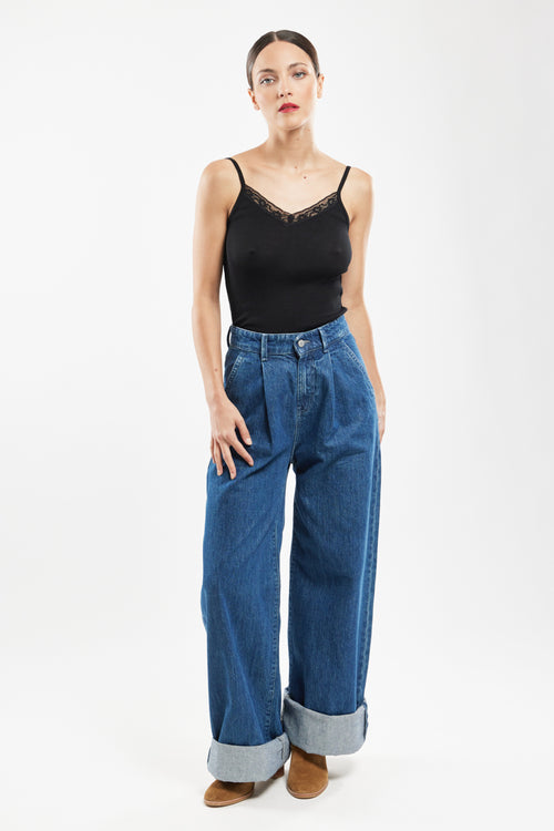 Caraco col dentelle - laine et soie - Le Comptoir Maritime - 3