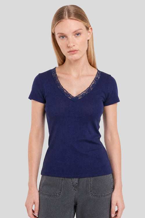 T-shirt manches courtes - laine et soie - Le Comptoir Maritime - 1