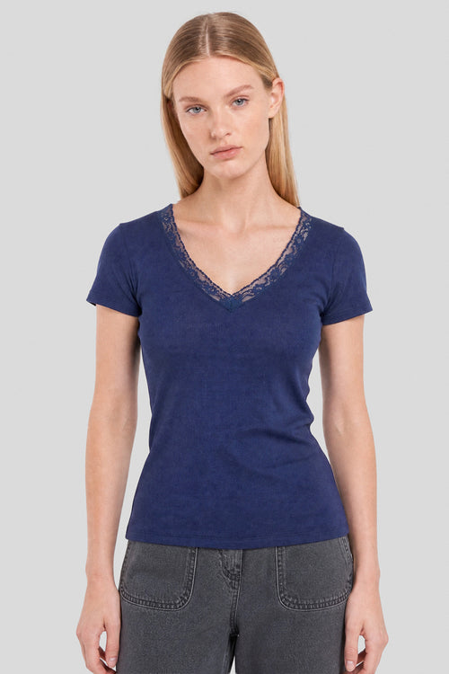 T-shirt manches courtes - laine et soie - Le Comptoir Maritime - 1