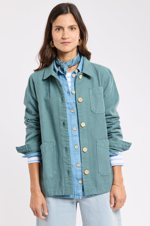 Veste pêcheur Heritage - coton canvas - Le Comptoir Maritime - 6