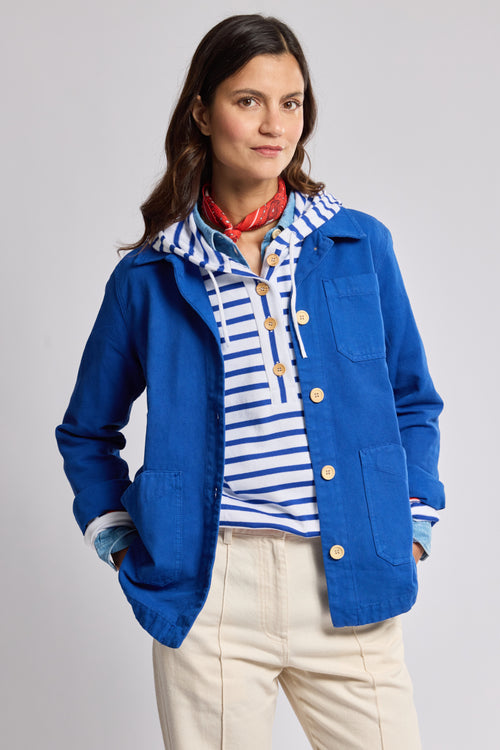Veste pêcheur Heritage - coton canvas - Le Comptoir Maritime - 4
