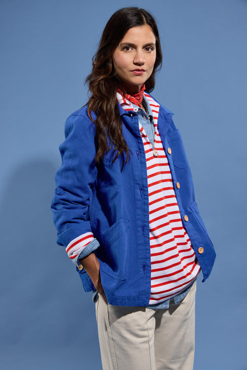 Veste pêcheur Heritage - coton canvas - Le Comptoir Maritime - 1