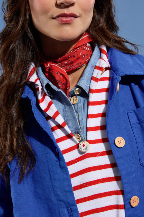 Veste pêcheur Heritage - coton canvas - Le Comptoir Maritime - 2