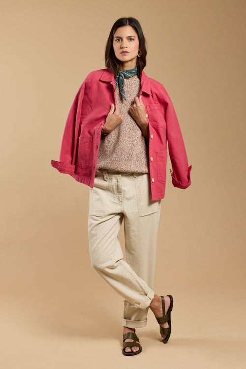 Veste pêcheur Heritage - coton canvas - Le Comptoir Maritime - 3