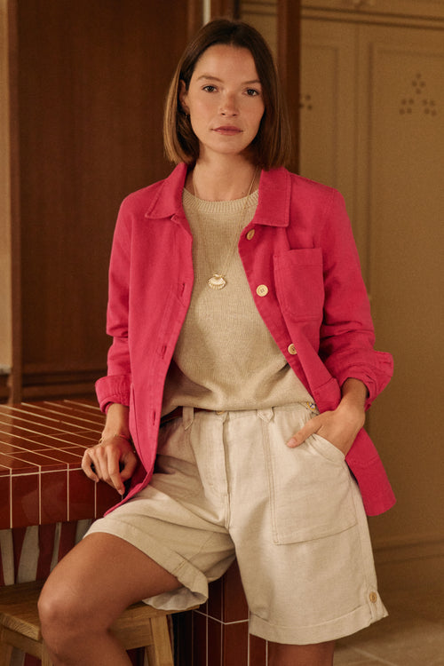 Veste pêcheur Heritage - coton canvas - Le Comptoir Maritime - 1