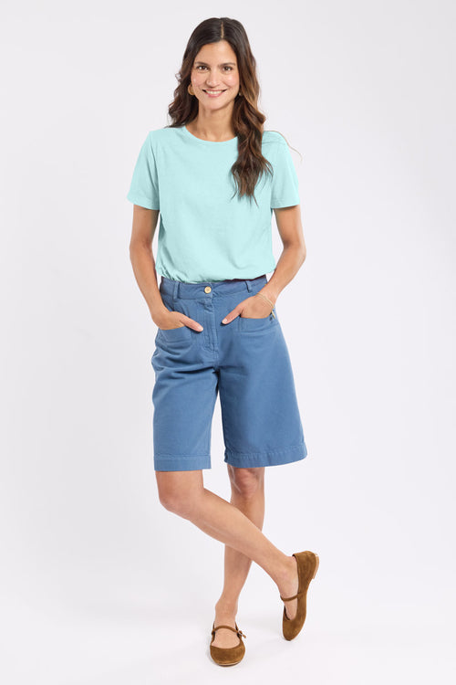 T-shirt uni - coton et lin - Le Comptoir Maritime - 3