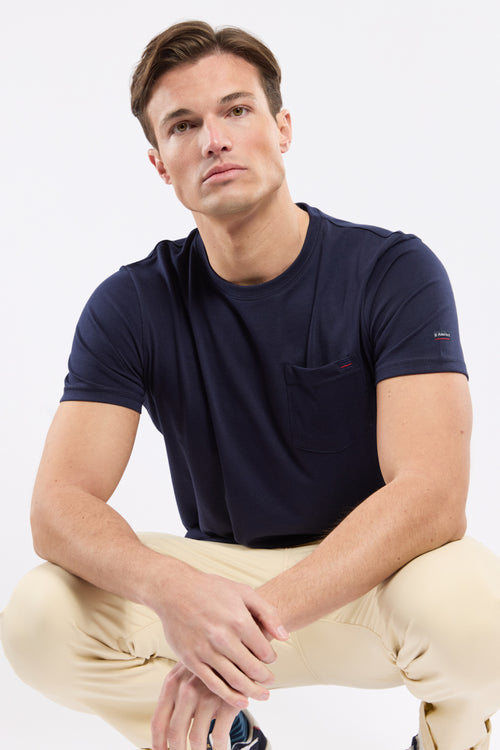 T-shirt avec poche - coton léger - Le Comptoir Maritime - 1