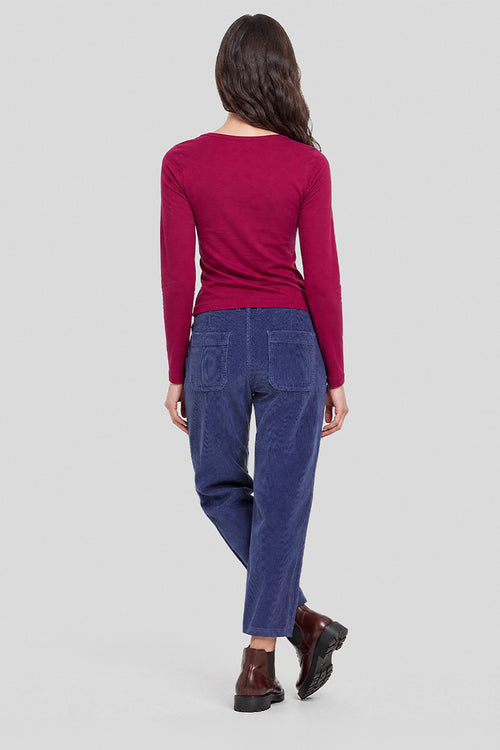 Pantalon velours coupe droite - coton - Le Comptoir Maritime - 3