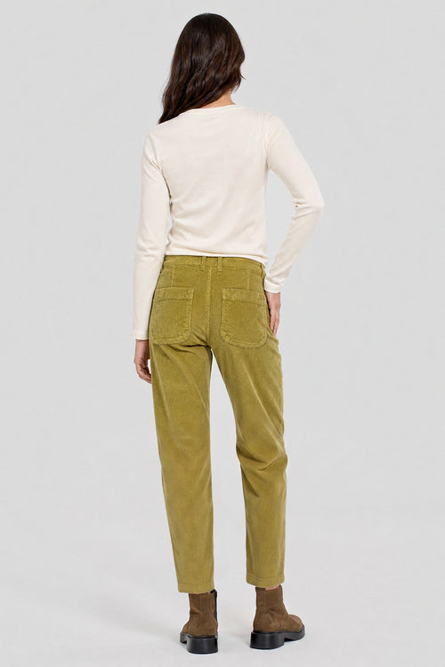 Pantalon velours coupe droite - coton - Le Comptoir Maritime - 3