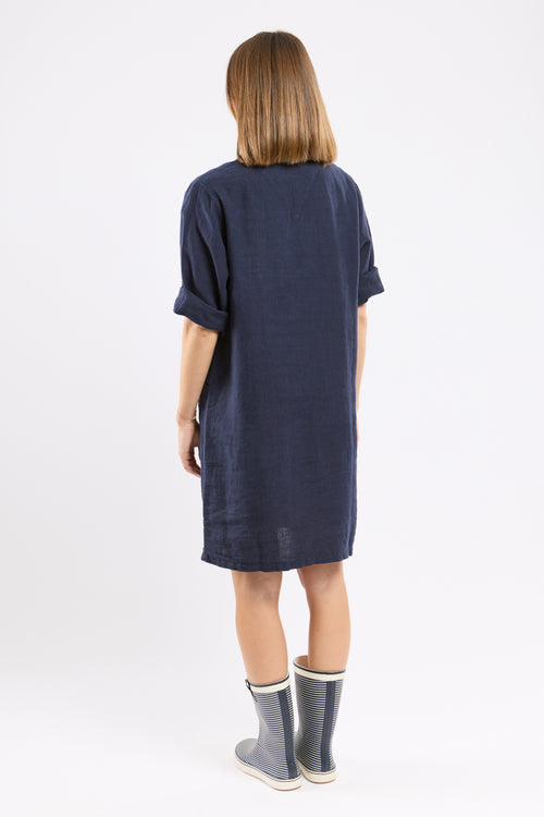 Robe vareuse - lin - Le Comptoir Maritime - 6