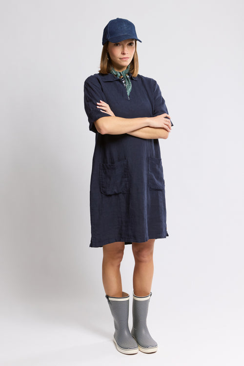 Robe vareuse - lin - Le Comptoir Maritime - 1