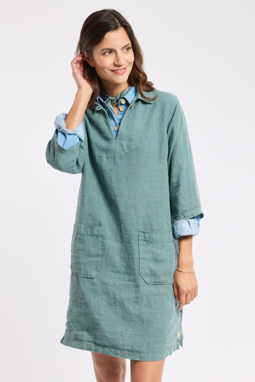 Robe vareuse - lin - Le Comptoir Maritime - 1