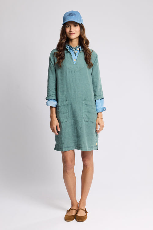 Robe vareuse - lin - Le Comptoir Maritime - 1