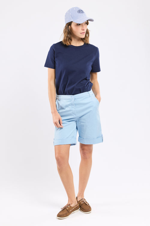 Bermuda taille élastique - coton - Le Comptoir Maritime - 1