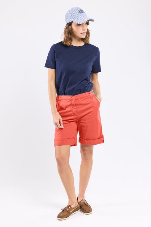 Bermuda taille élastique - coton - Le Comptoir Maritime - 1