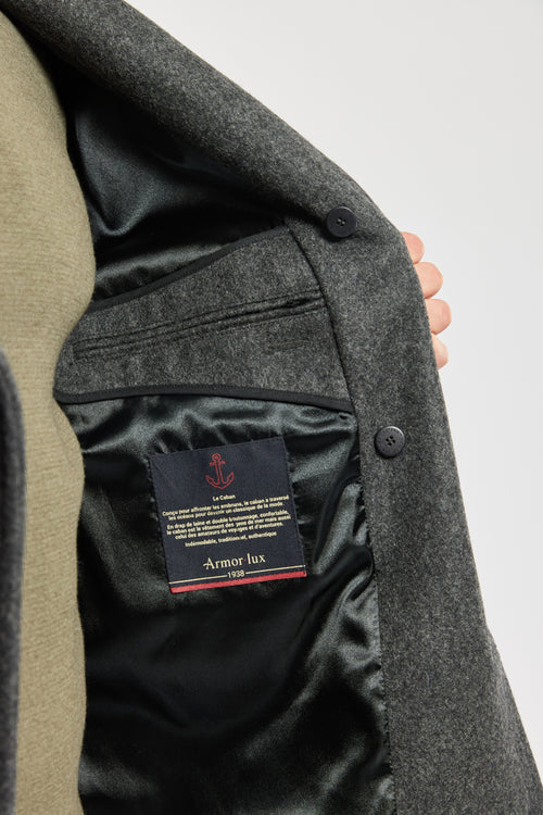 Caban Kermor - drap de laine - Le Comptoir Maritime - 5