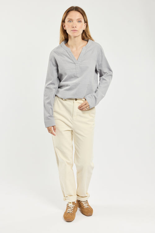 Blouse col V CHELBANE - Le Comptoir Maritime - 3