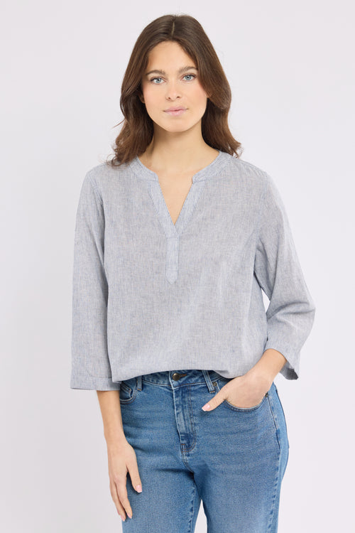 Tunique manches 3/4 CORIE - coton - Le Comptoir Maritime - 1