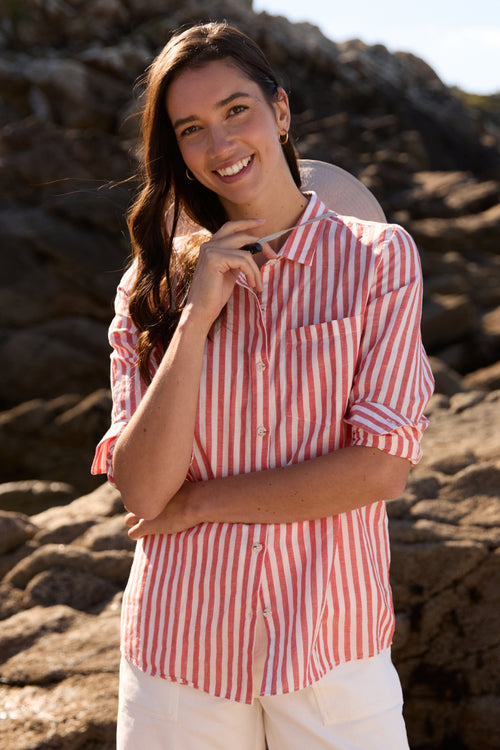 Chemise rayée CREWLINE - Le Comptoir Maritime - 1