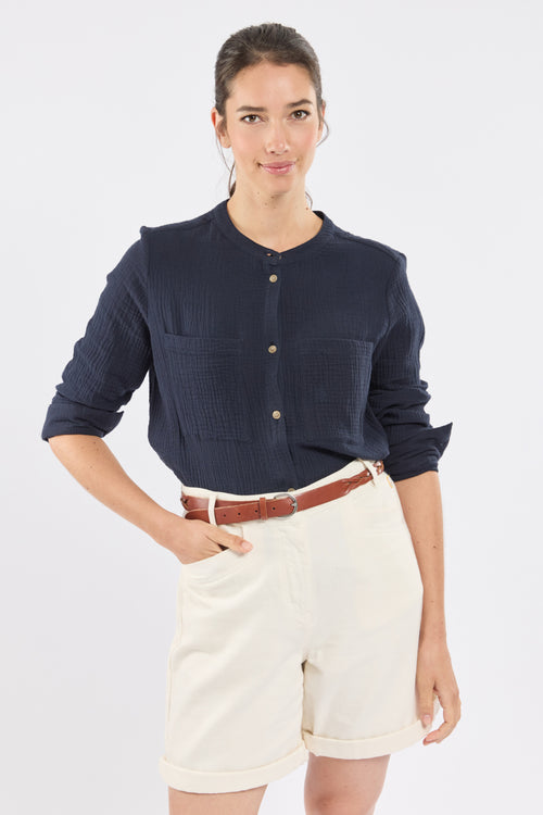 Chemise CORLYNE - gaze de coton - Le Comptoir Maritime - 1