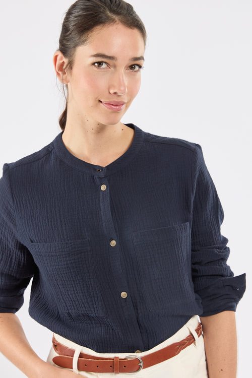 Chemise CORLYNE - gaze de coton - Le Comptoir Maritime - 2