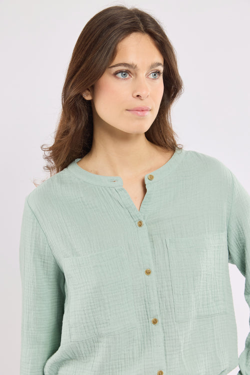 Chemise CORLYNE - gaze de coton - Le Comptoir Maritime - 2