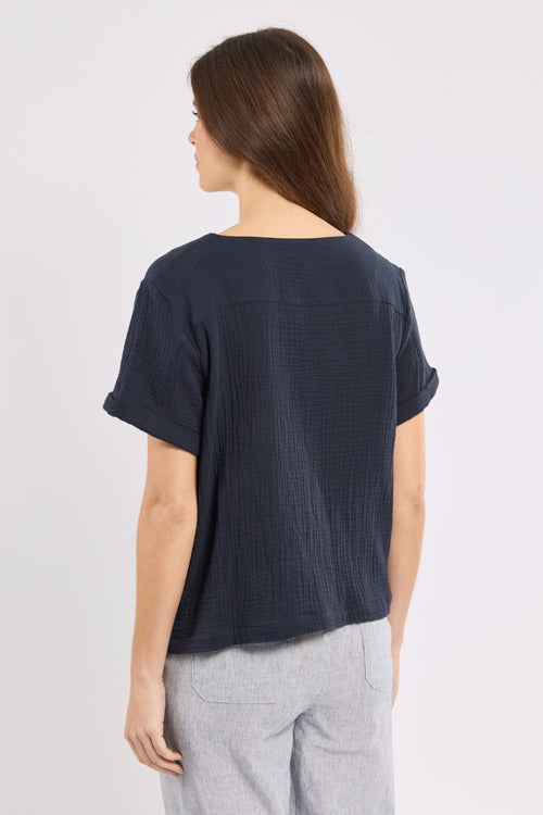 Tunique col V - coton biologique - Le Comptoir Maritime - 4