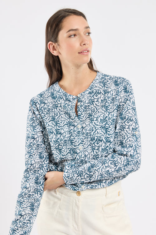 Blouse fleurie CORLYNE - Le Comptoir Maritime - 4
