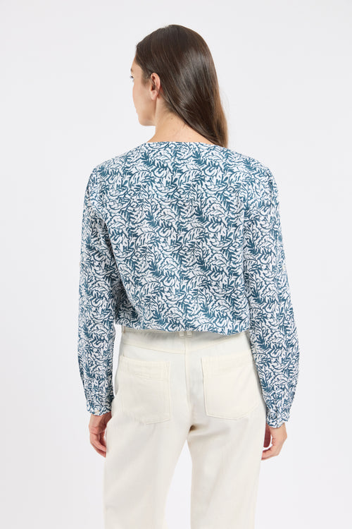 Blouse fleurie CORLYNE - Le Comptoir Maritime - 5
